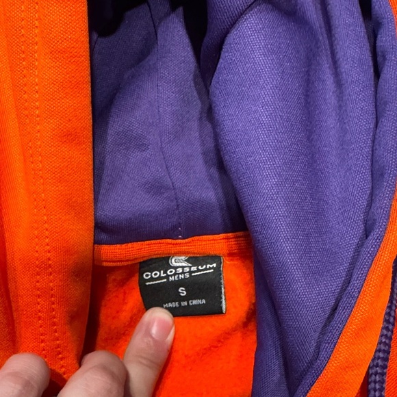 Colosseum Orange and Purple Clemson Tigers Hoodie - Picture 2 of 2